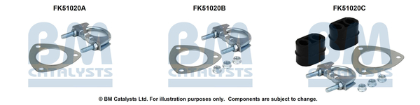 BM CATALYSTS FK51020 Kit...
