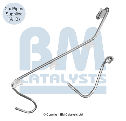BM CATALYSTS PP11033C Druckleitung, Drucksensor (Ruß-/Partikelfilter) für VW