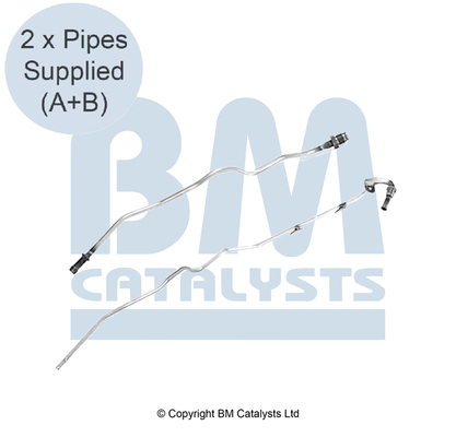 BM CATALYSTS PP11187C Druckleitung, Drucksensor (Ruß-/Partikelfilter) für VW