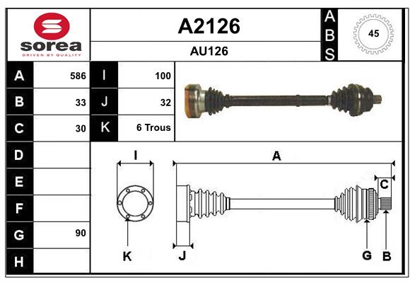 SNRA A2126 Arbre de...