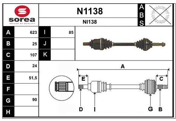 SNRA N1138 Arbre de...