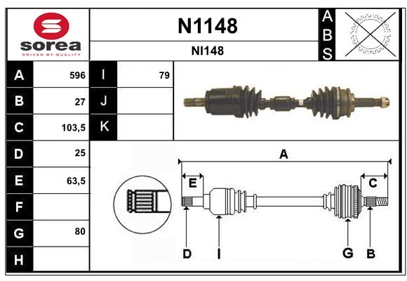 SNRA N1148 Arbre de...