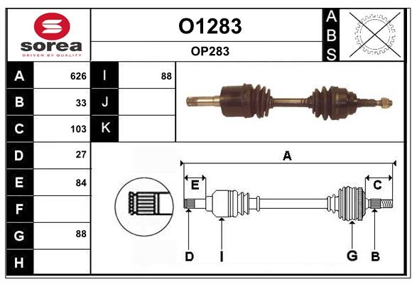 SNRA O1283 Arbre de...
