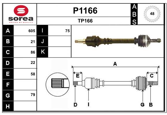 SNRA P1166 Arbre de...