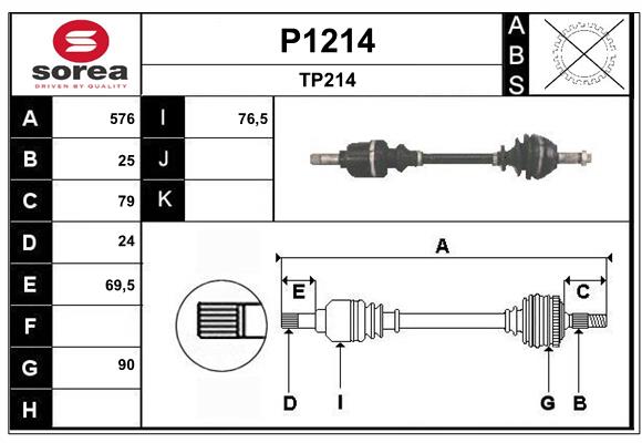 SNRA P1214 Arbre de...