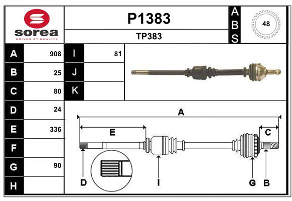 SNRA P1383 Arbre de...