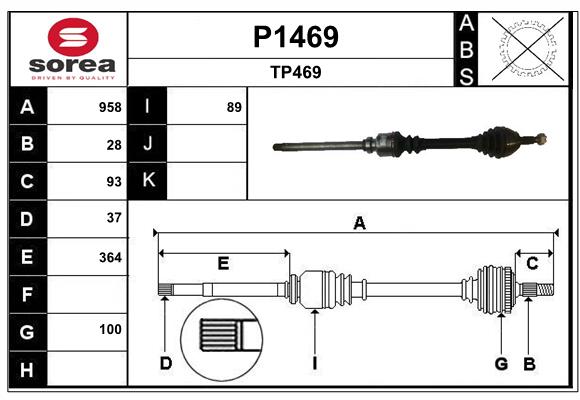SNRA P1469 Arbre de...