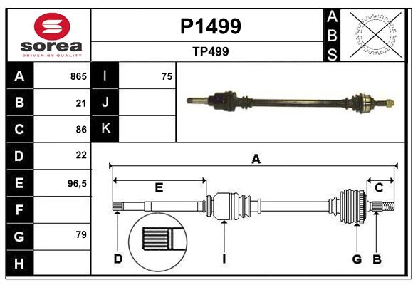 SNRA P1499 Arbre de...