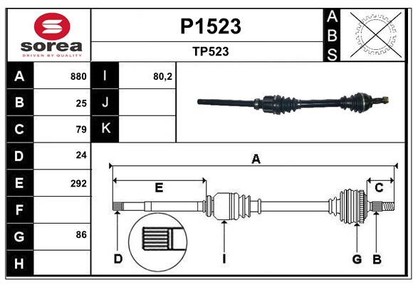 SNRA P1523 Arbre de...