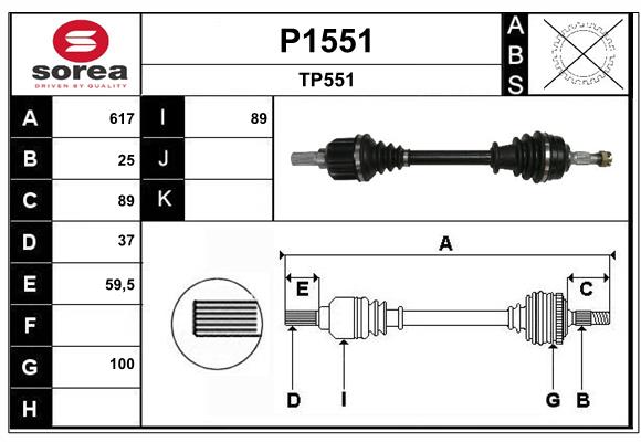 SNRA P1551 Arbre de...