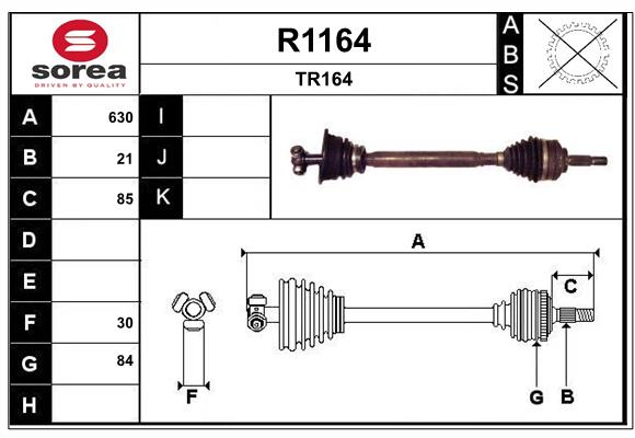 SNRA R1164 Arbre de...