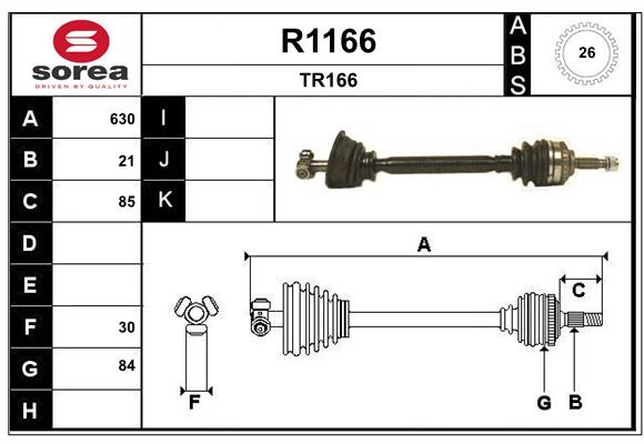 SNRA R1166 Arbre de...