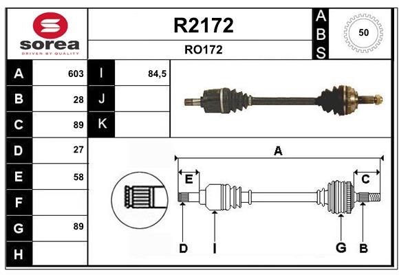 SNRA R2172 Arbre de...