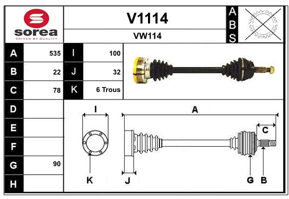 SNRA V1114 Arbre de...