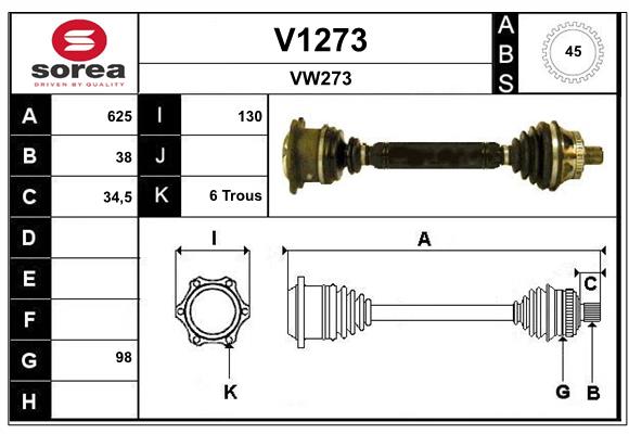 SNRA V1273 Arbre de...