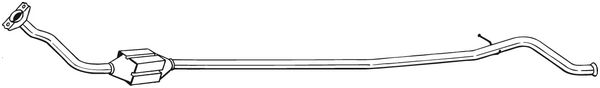 BOSAL 099-314 Catalizzatore
