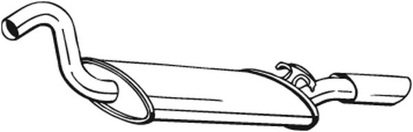 BOSAL 105-015 Silenziatore...