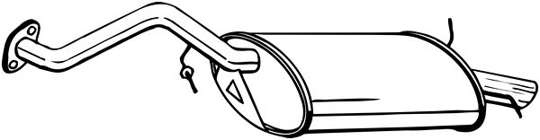 BOSAL 115-157 Silenziatore...