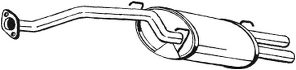 BOSAL 115-753 Silenziatore...