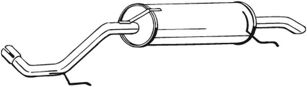 BOSAL 115-769 Silenziatore...