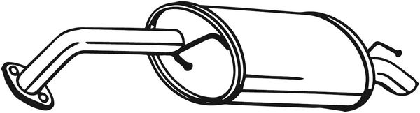BOSAL 128-013 Silenziatore...