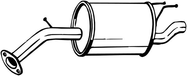 BOSAL 128-023 Silenziatore...