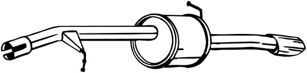 BOSAL 135-111 Silenziatore...