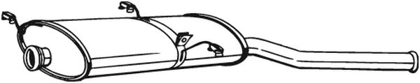 BOSAL 135-009 Silenziatore...