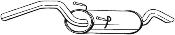 BOSAL 148-265 Silenziatore...