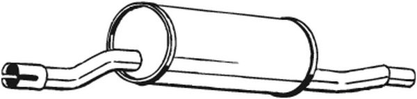 BOSAL 135-465 Silenziatore...