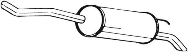 BOSAL 135-495 Silenziatore...