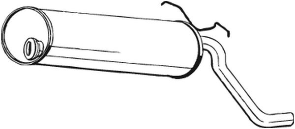 BOSAL 135-569 Silenziatore...