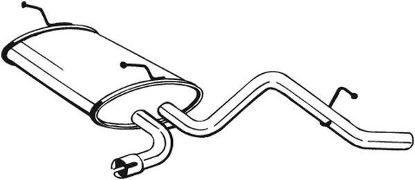 BOSAL 141-007 Silenziatore...