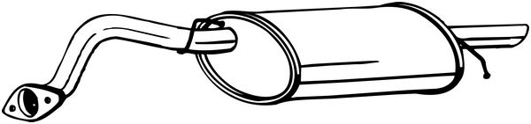 BOSAL 141-195 Silenziatore...