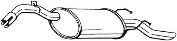 BOSAL 141-213 Silenziatore...