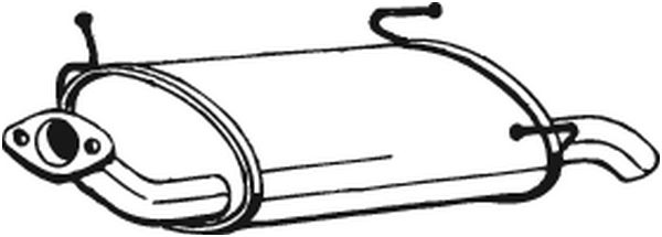BOSAL 145-131 Silenziatore...