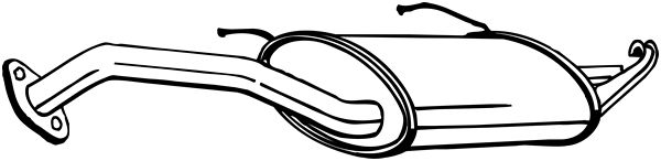 BOSAL 145-389 Silenziatore...