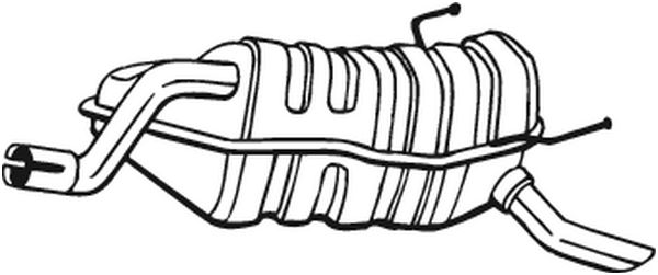 BOSAL 148-045 Silenziatore...