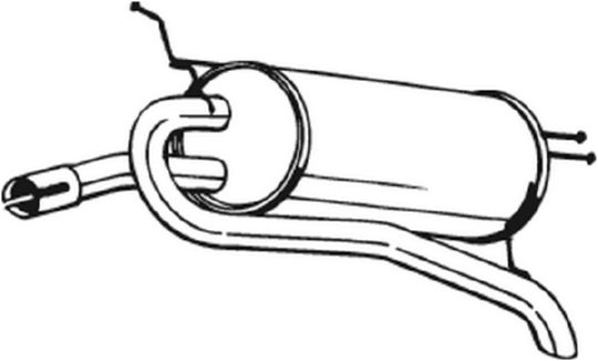 BOSAL 148-223 Silenziatore...