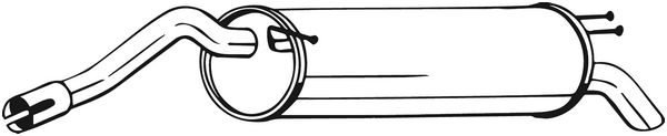 BOSAL 148-347 Silenziatore...