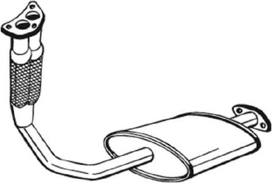 BOSAL 154-019 Silenziatore...