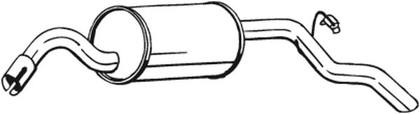 BOSAL 154-051 Silenziatore...