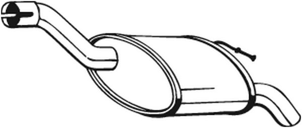 BOSAL 154-293 Silenziatore...