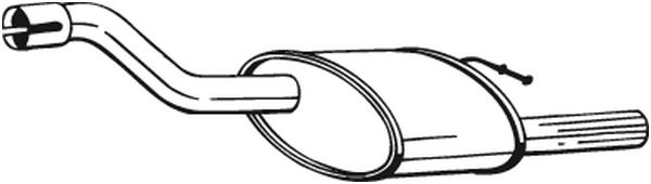 BOSAL 154-373 Silenziatore...