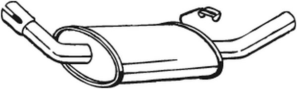 BOSAL 154-801 Silenziatore...