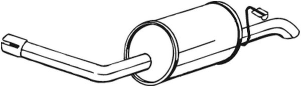 BOSAL 154-927 Silenziatore...
