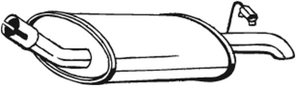 BOSAL 154-929 Silenziatore...
