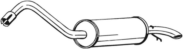 BOSAL 154-977 Silenziatore...