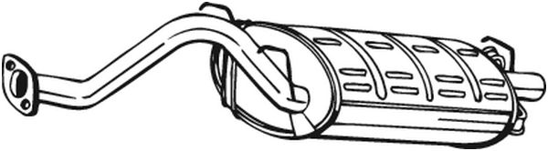 BOSAL 163-351 Silenziatore...