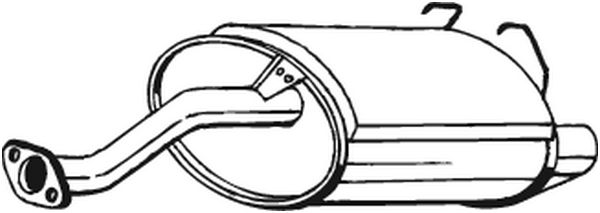 BOSAL 163-725 Silenziatore...